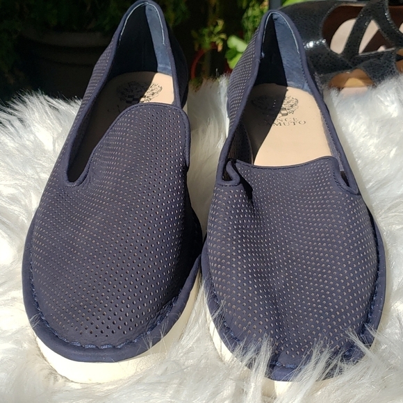 Vince Camuto Gwenna Slip On Sneakers Blue 10 - Picture 3 of 8